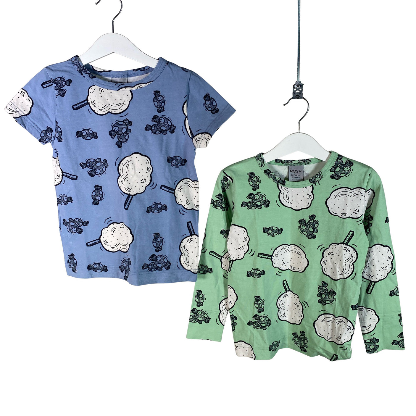Unisex NOSH - Trikoopaita, koko 110 - 116 - (1)
