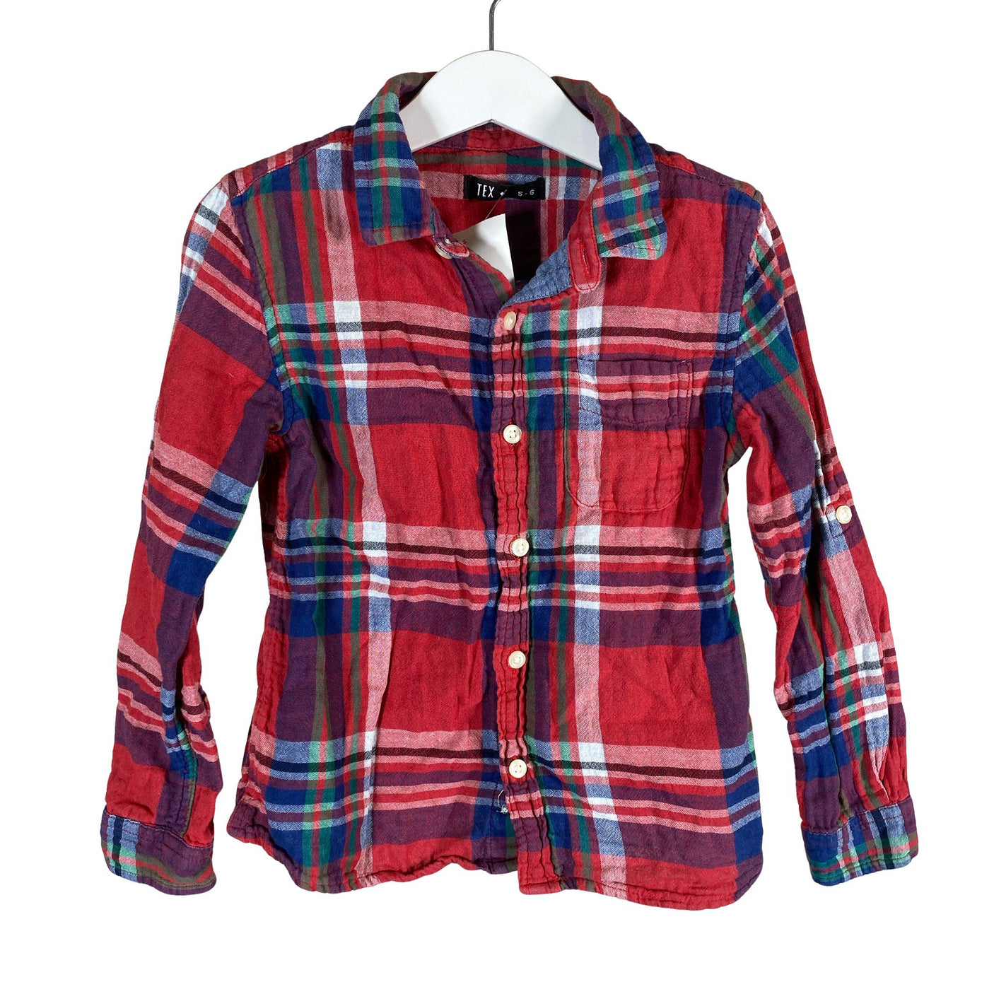 Unisex TEX - Kauluspaita, koko 110 - 116 - (1)
