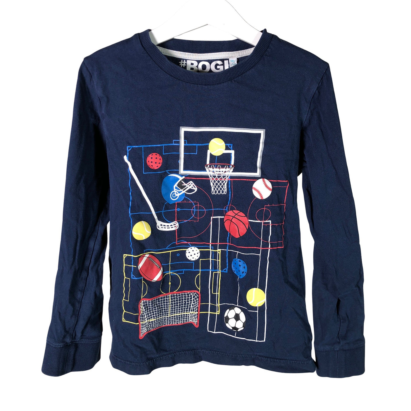 Unisex Bogi - Trikoopaita, koko 128 - 134 - (1)