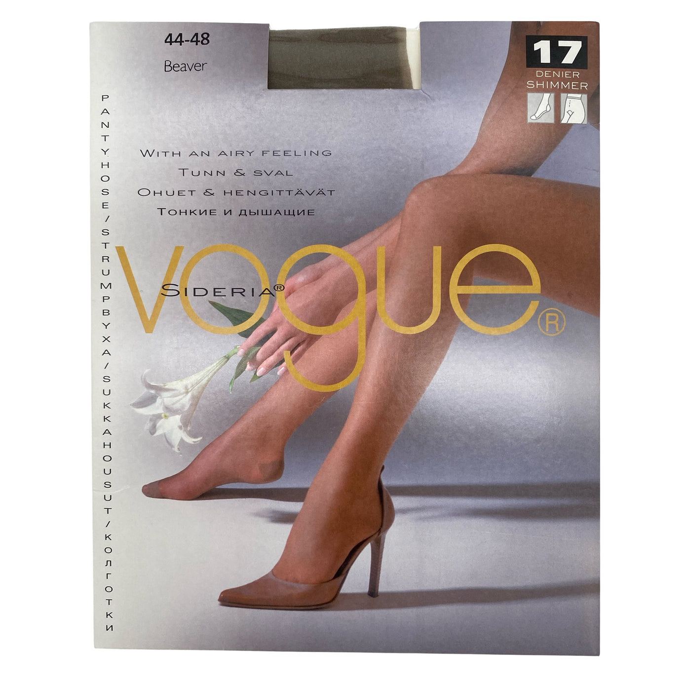 Unisex Vogue - Sukkahousut, ohuet, koko 46 - (1)