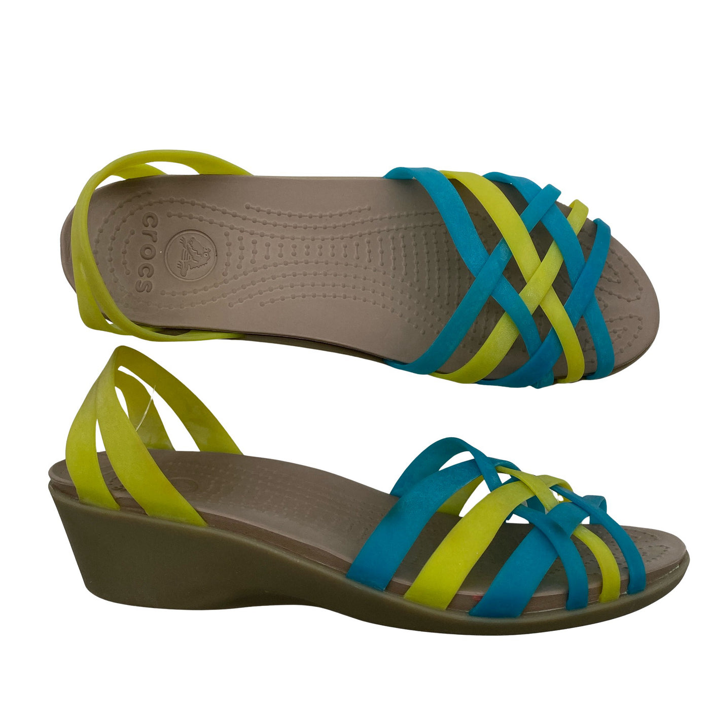 Unisex Crocs - Kiilakorkosandaalit, koko 39 - (1)