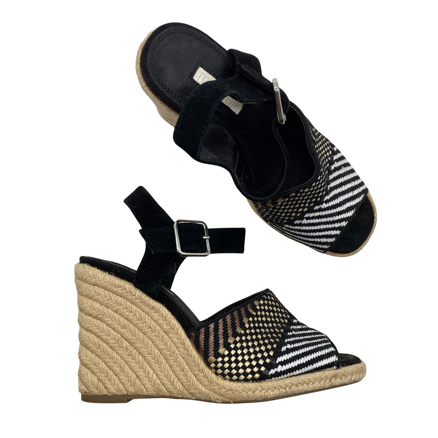 Unisex Topshop - Kiilakorkosandaalit, koko 38 - (1)