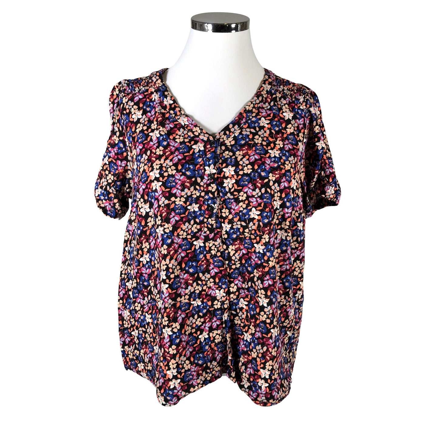 Unisex Zizzi - Lyhythihainen pusero, koko 44 - (1)