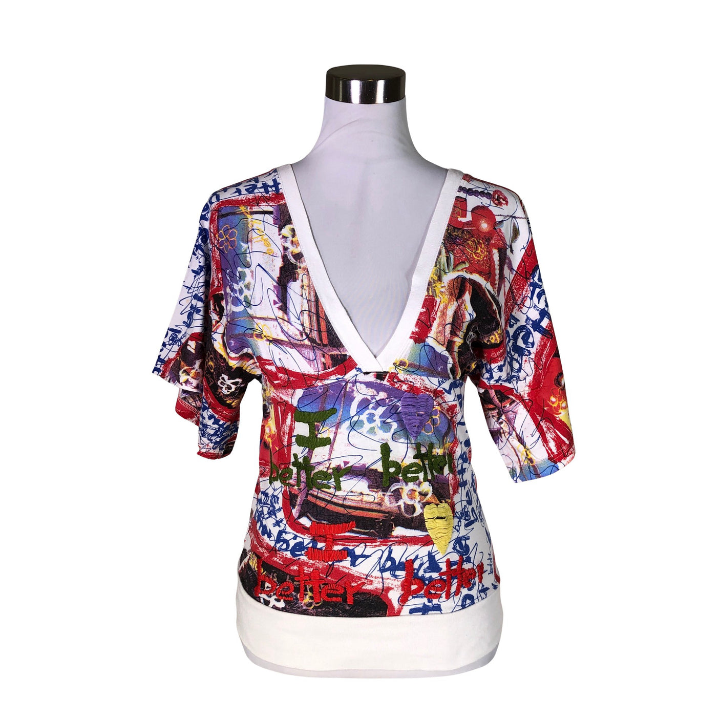 Unisex Desigual - T-paita, koko 34 - (1)