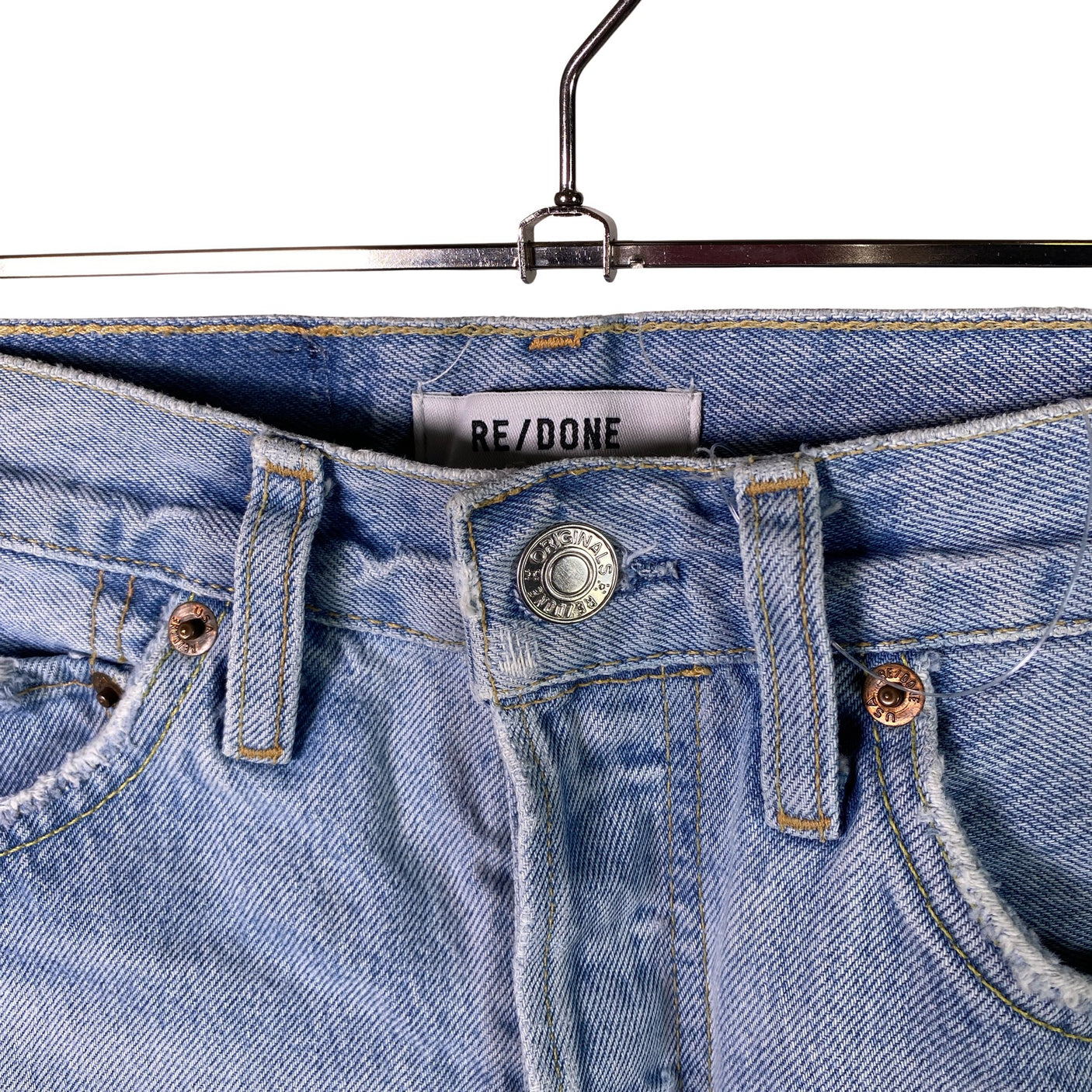 Unisex Re/Done - Farkkushortsit, koko W25 - (3)