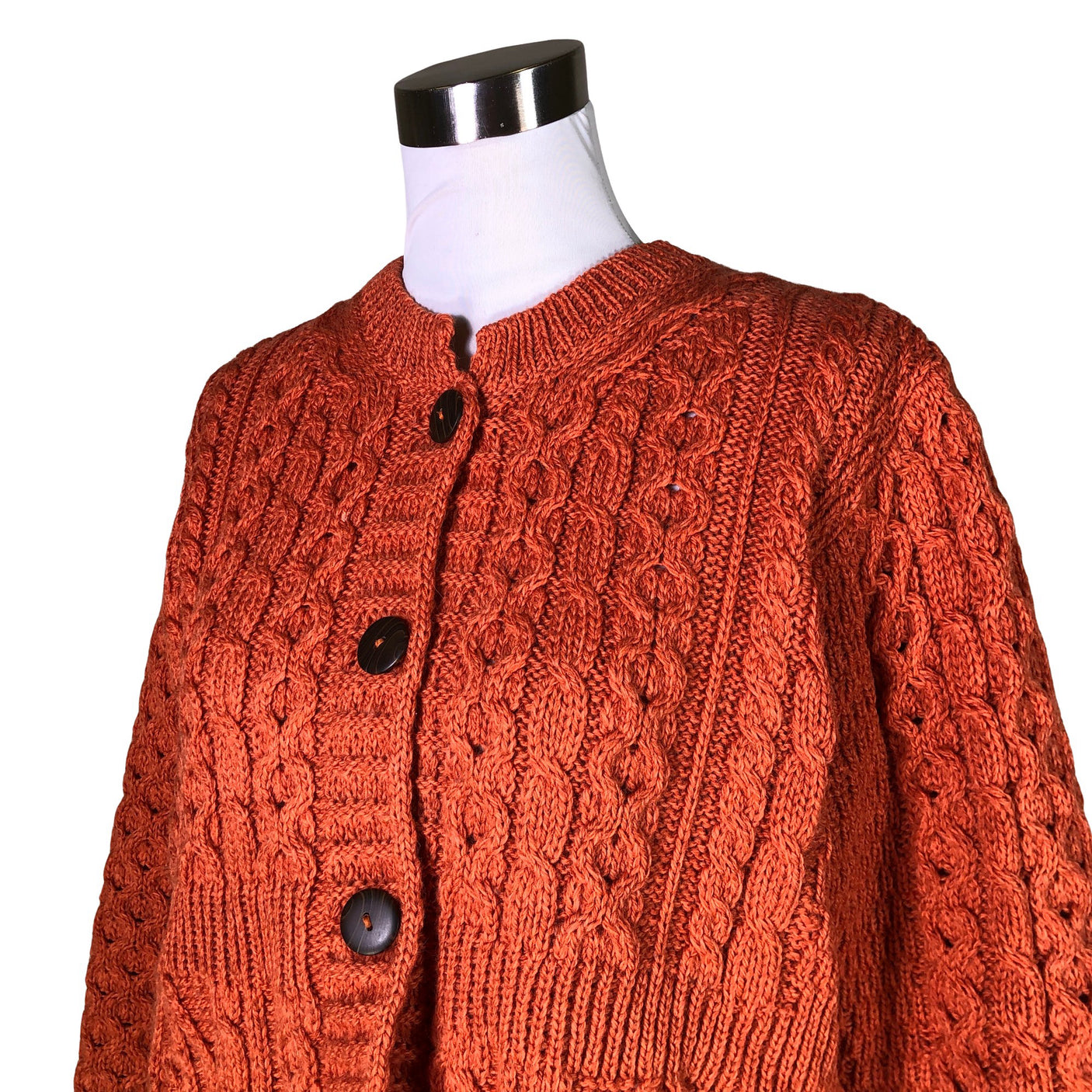 Unisex Aran Sweater Market - Neuletakki, koko 40 - (3)