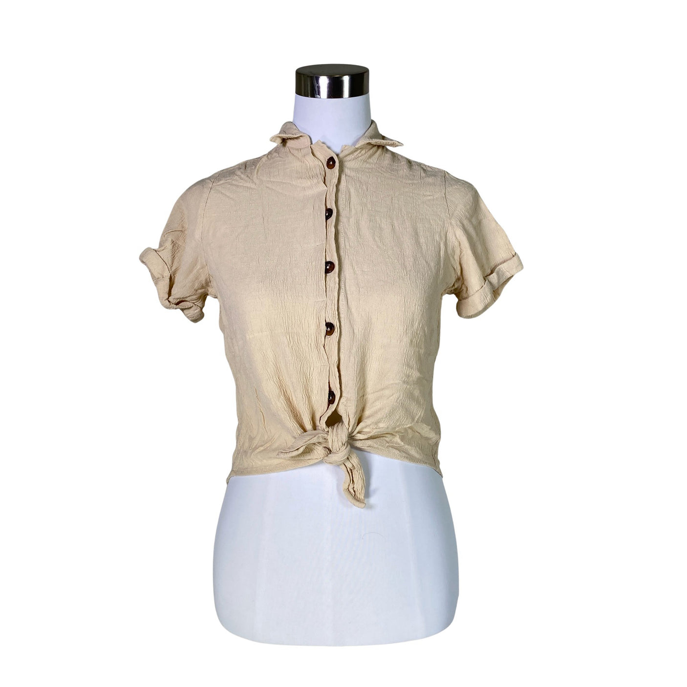Unisex Faithfull The Brand - Lyhythihainen pusero, koko 34 - (1)