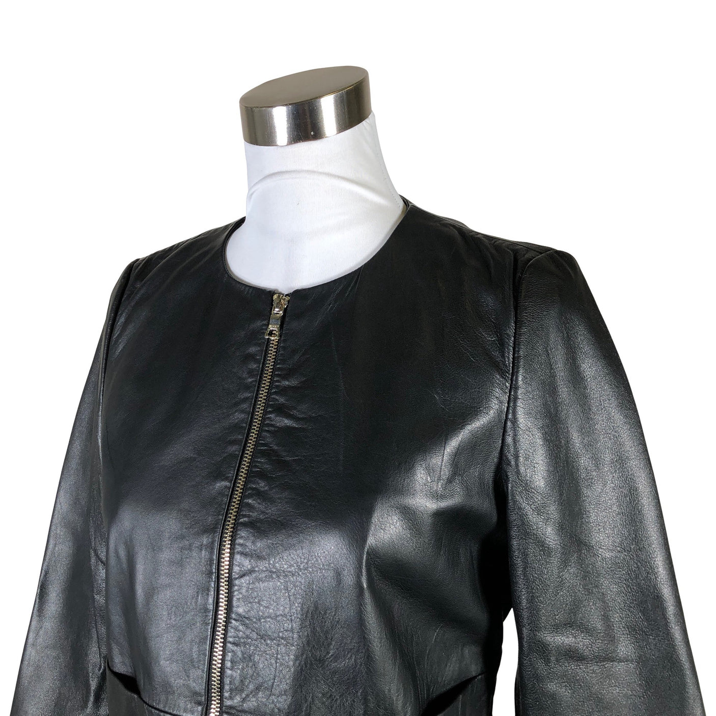 Unisex Esprit - Nahkatakki, koko 36 - (3)