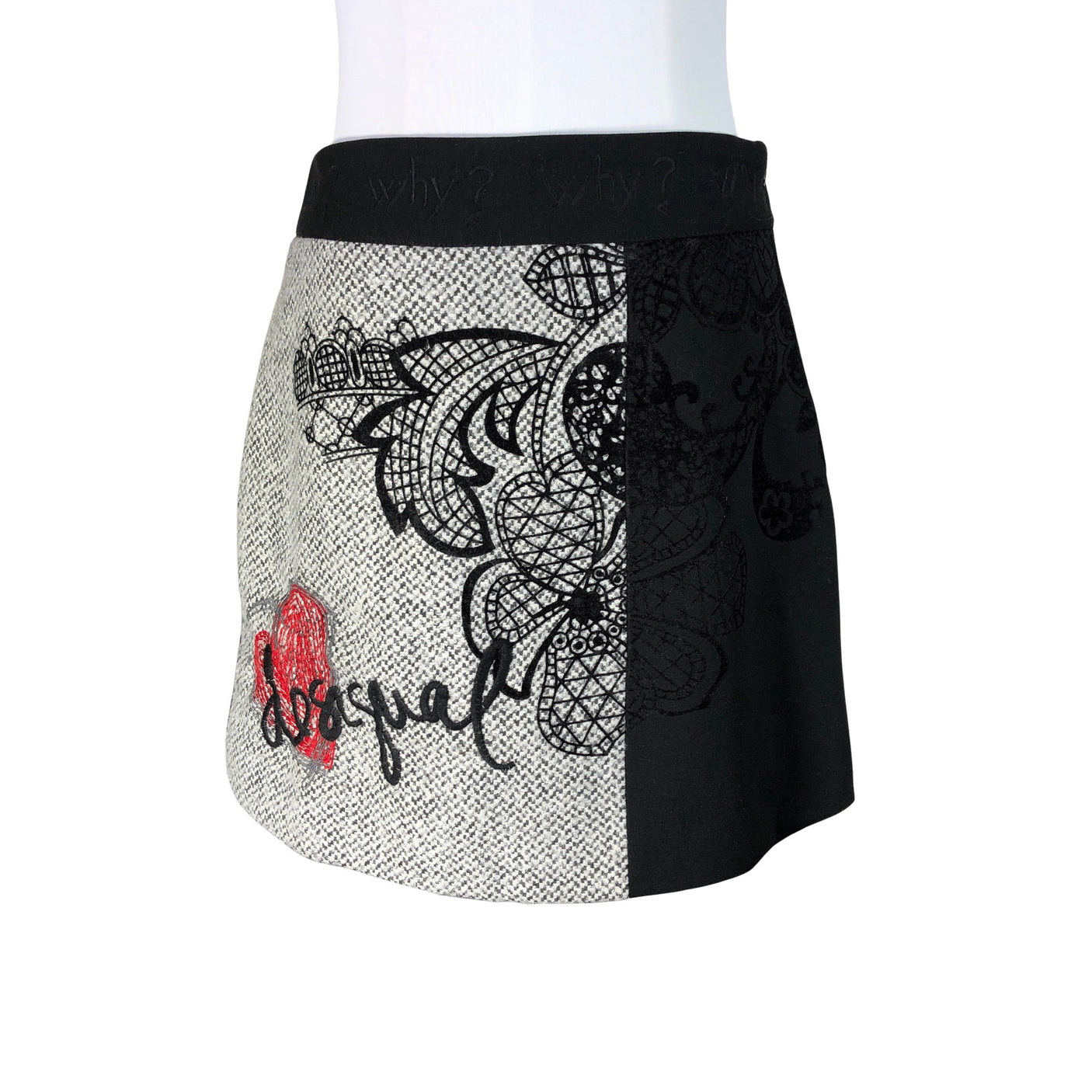 Unisex Desigual - Suora hame, koko 38 - (1)