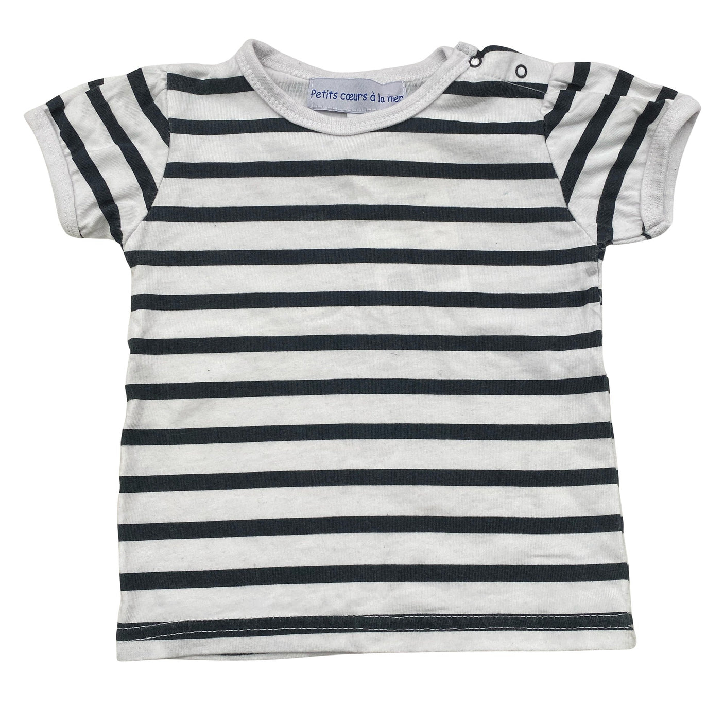 Unisex Petits Coeurs à la mer - T-paita, koko 80 - 86 - (1)