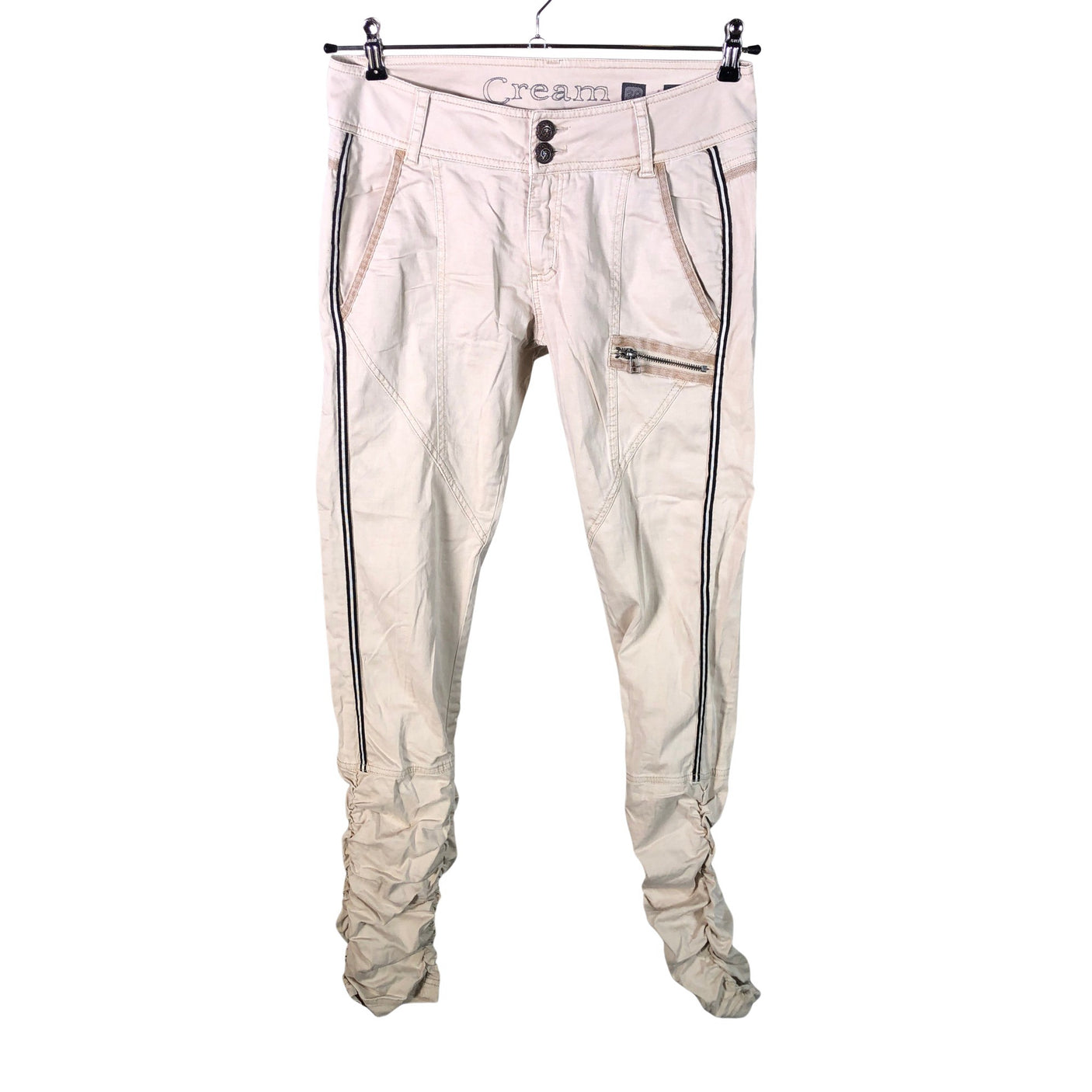 Unisex Cream - Kangashousut, koko 38 - (1)