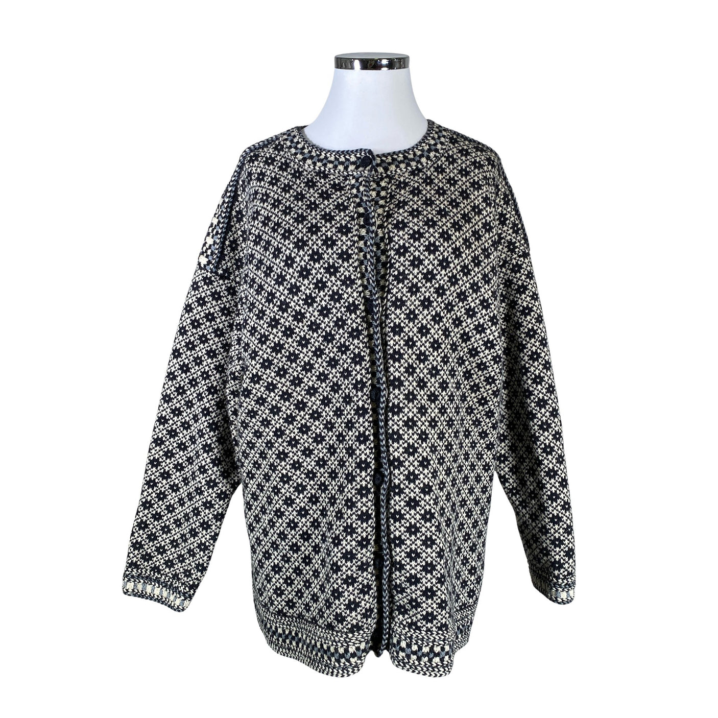 Unisex Handmade - Neuletakki, koko 44 - (1)