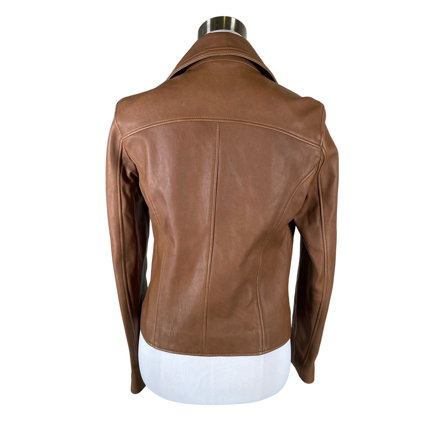 Unisex Massimo Dutti - Nahkatakki, koko 36 - (3)