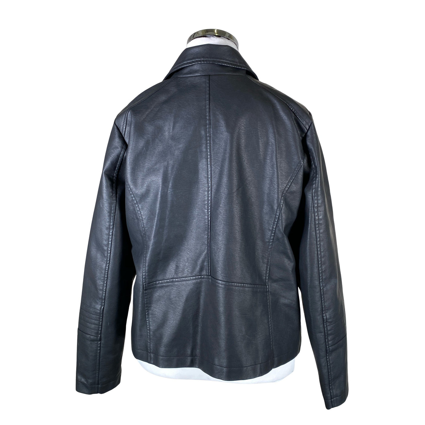 Unisex Zizzi - Nahkatakki, koko 46 - (3)