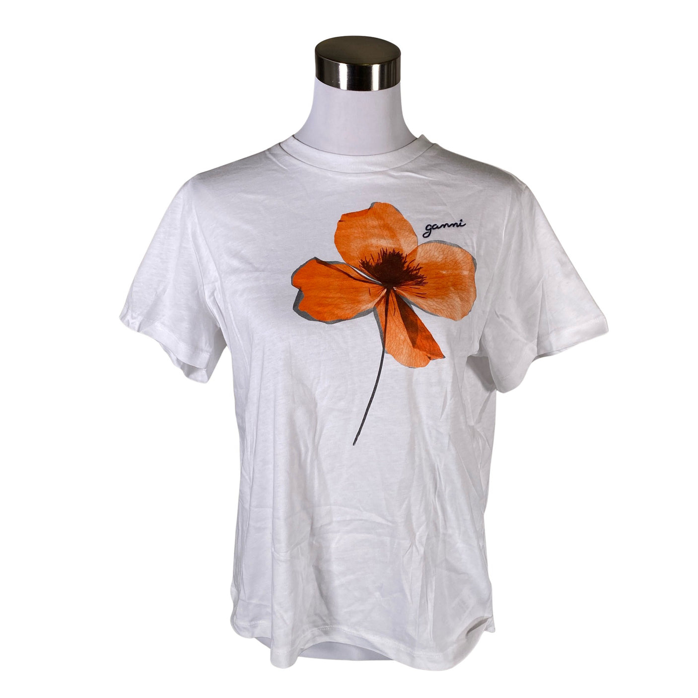 Unisex Ganni - T-paita, koko 36 - (1)