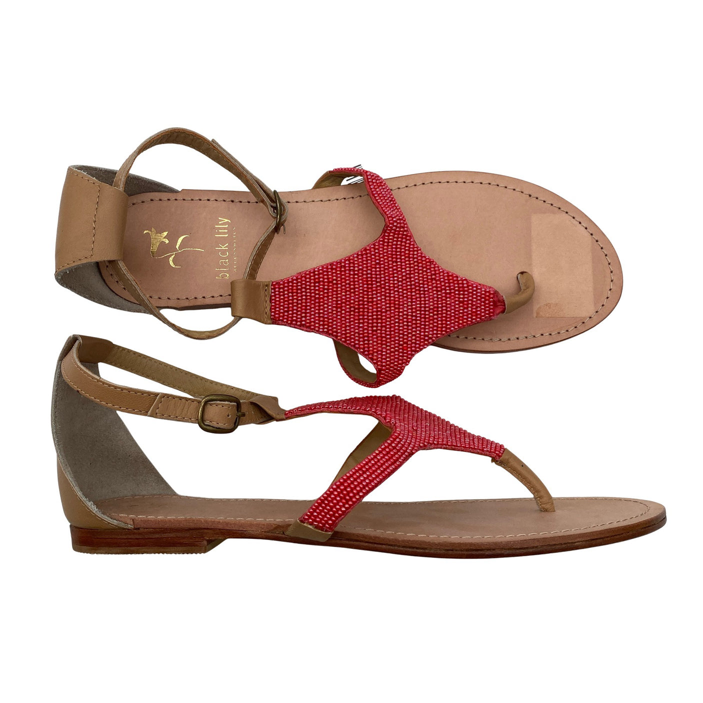 Unisex Black Lily - Sandaalit, koko 39 - (1)