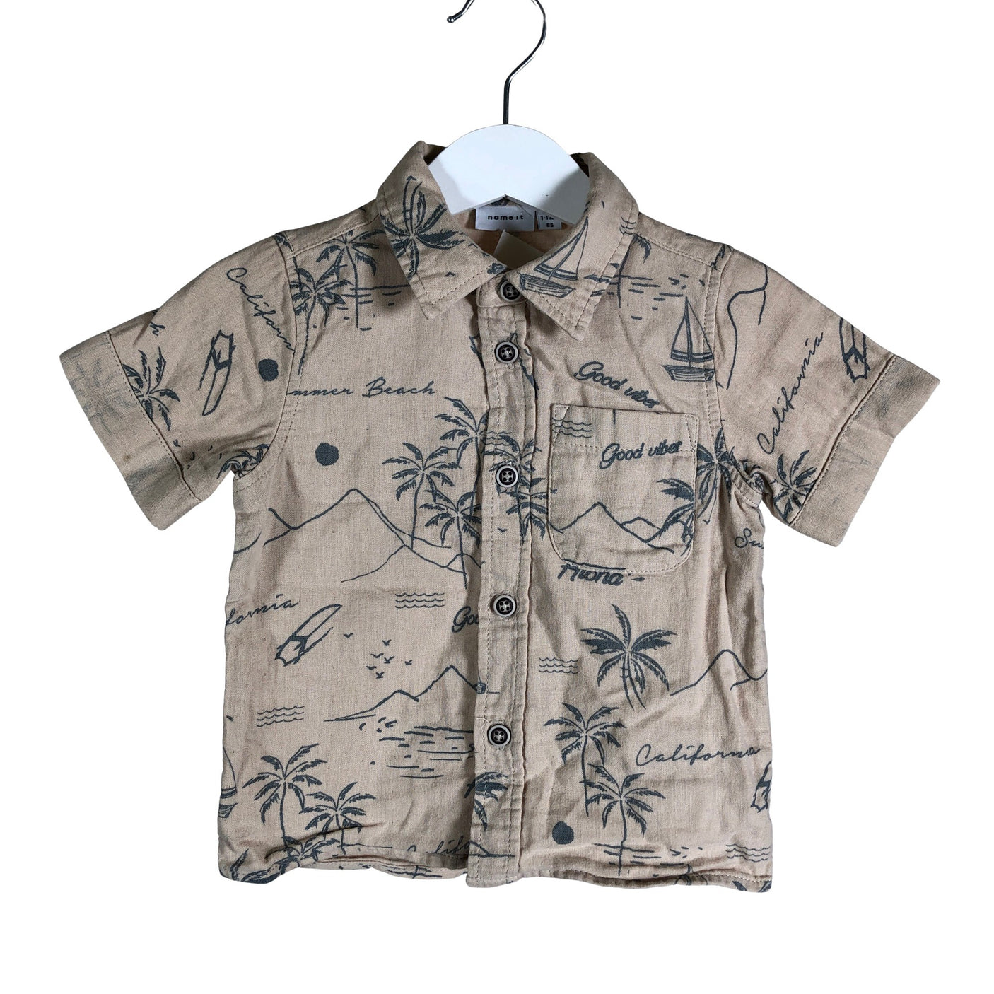 Unisex Name It - Kauluspaita, koko 80 - 86 - (1)