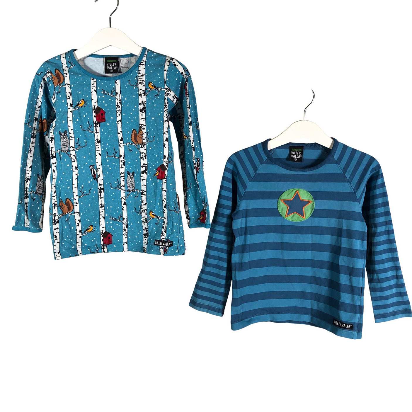 Unisex Villervalla - Trikoopaita, koko 98 - 104 - (1)