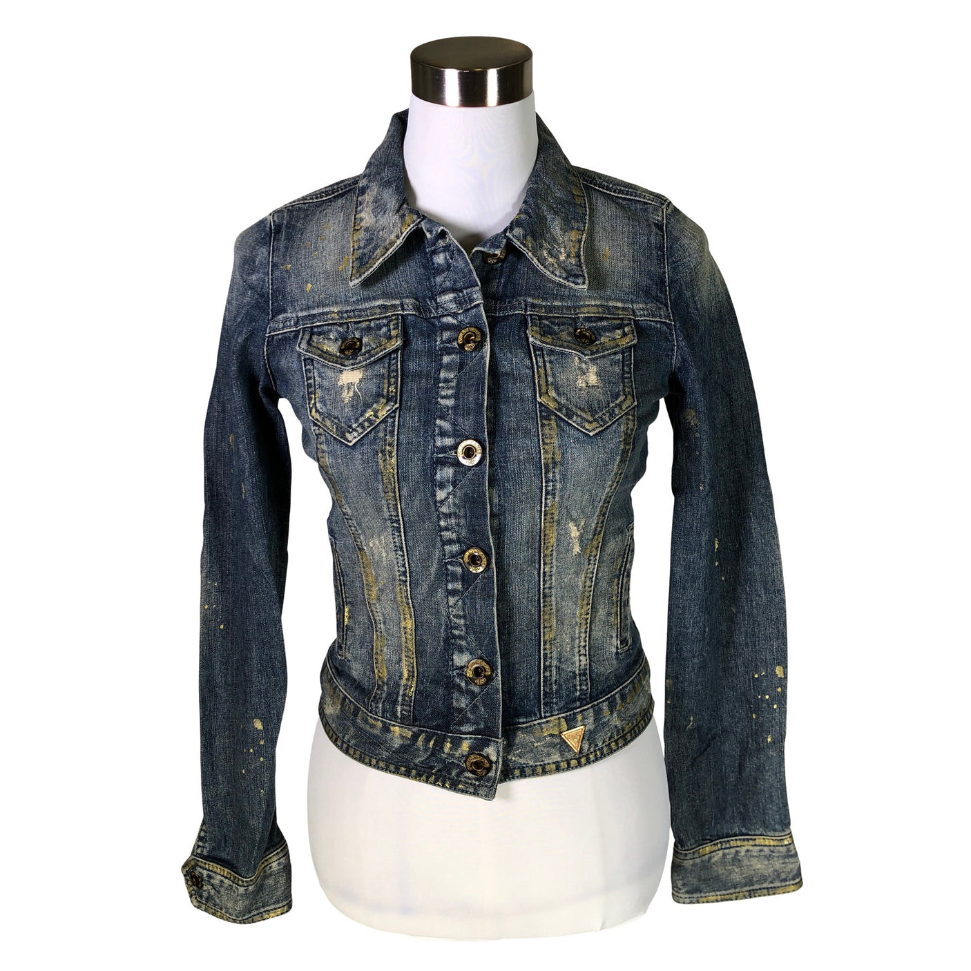 Unisex Guess - Farkkutakki, koko 34 - (1)