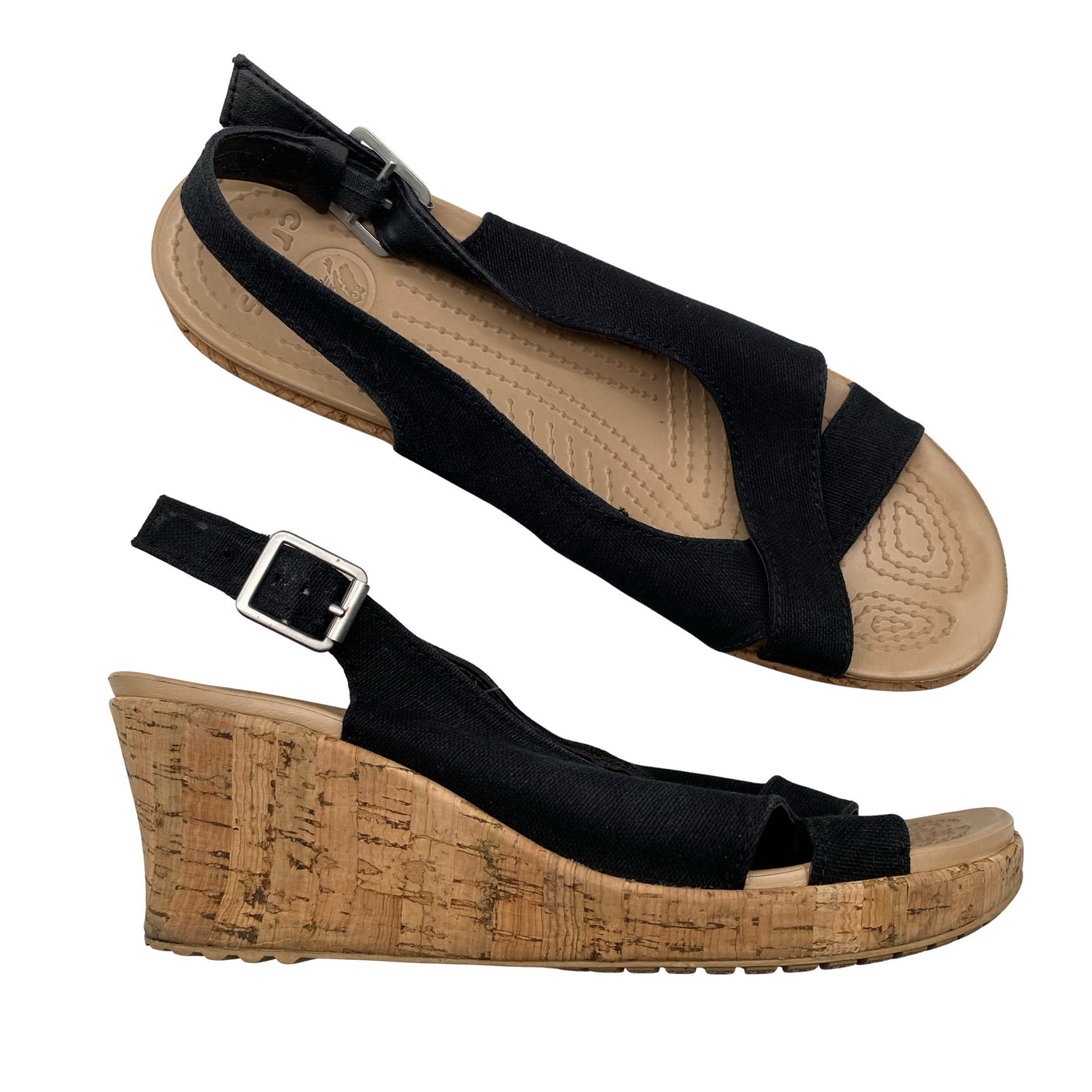 Unisex Crocs - Kiilakorkosandaalit, koko 42 - (1)