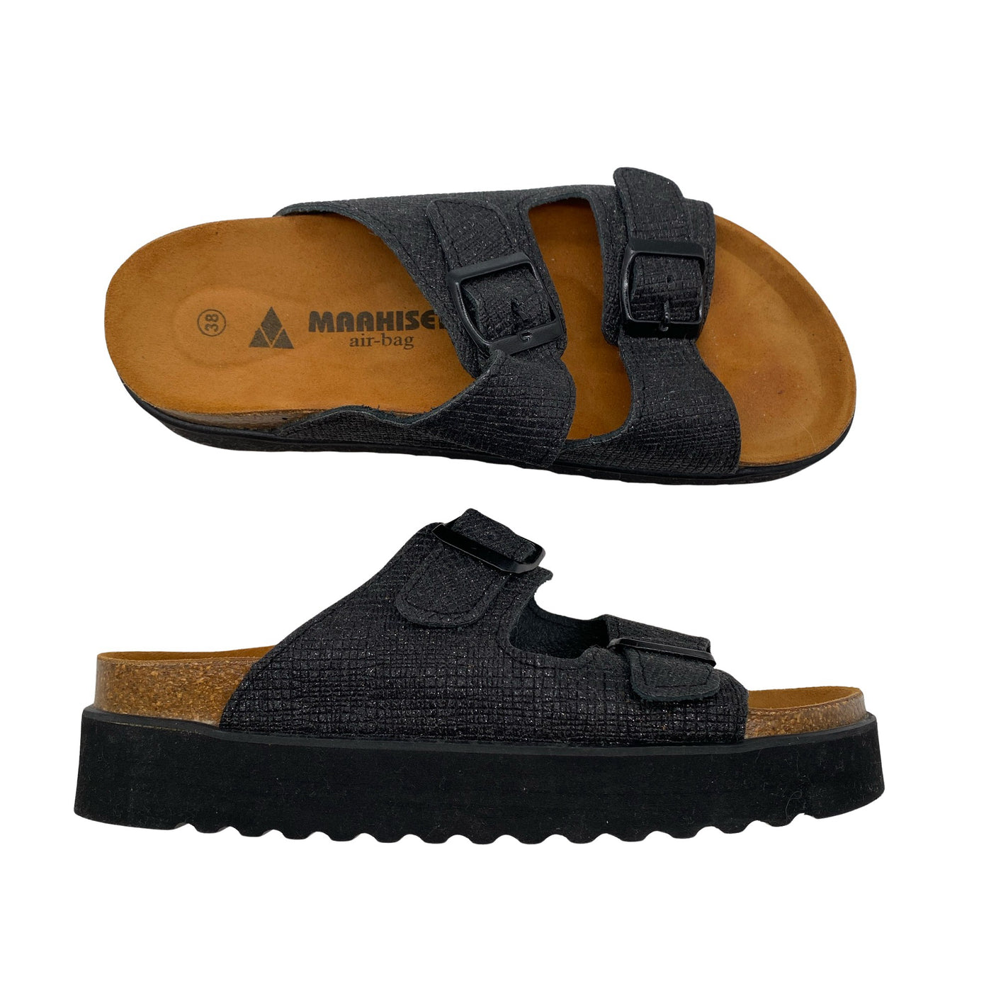 Unisex Maahiset - Sandaalit, koko 38 - (1)