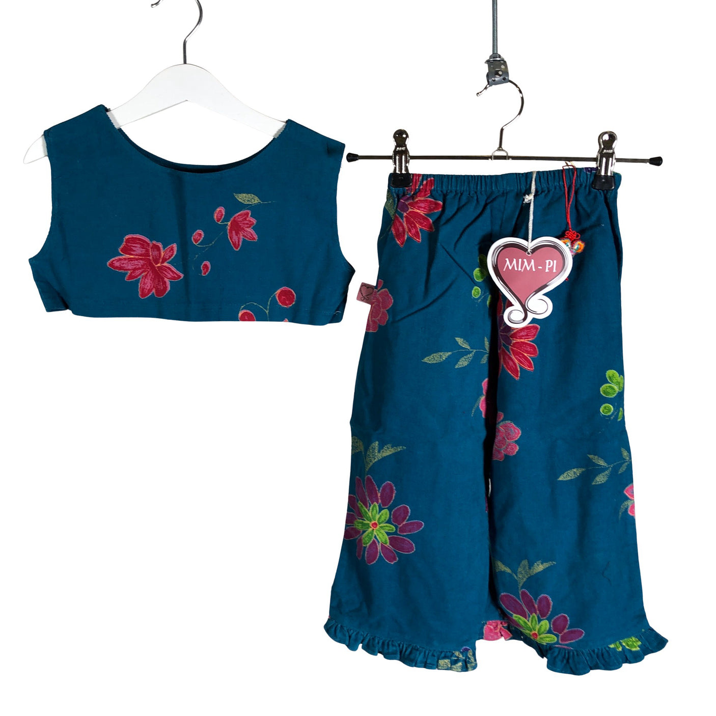 Unisex Mim-Pi - Kangashousut, koko 122 - 128 - (1)