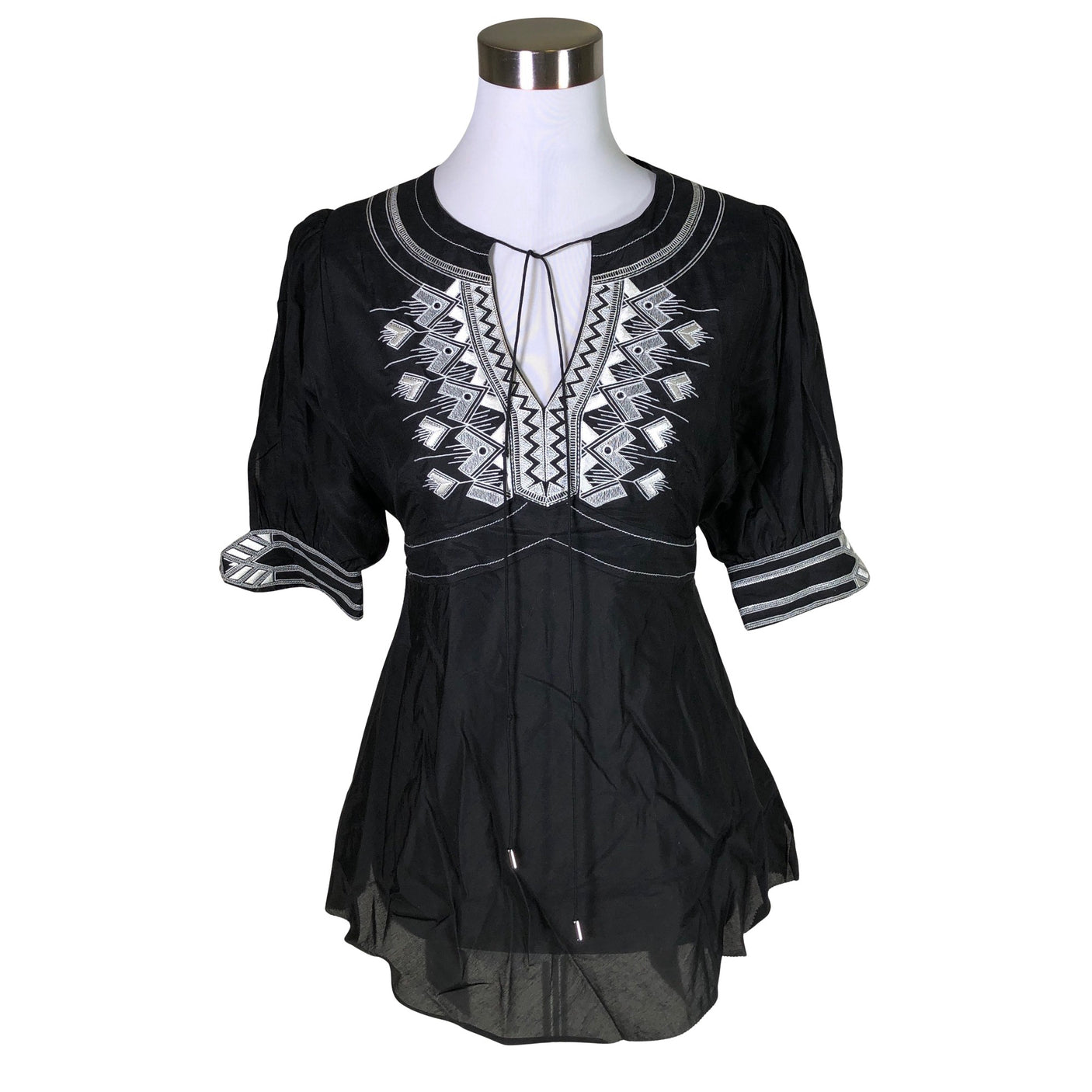 Unisex Karen Millen - Lyhythihainen pusero, koko 40 - (1)