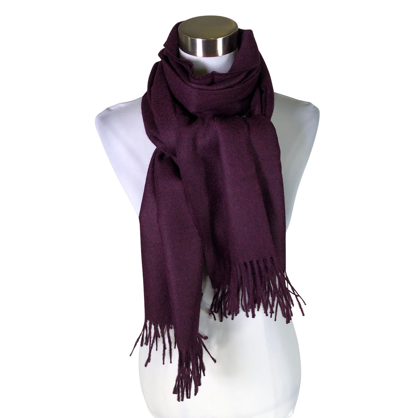 Unisex Alpa - Huivi, koko Maxi - Viininpunainen (1)