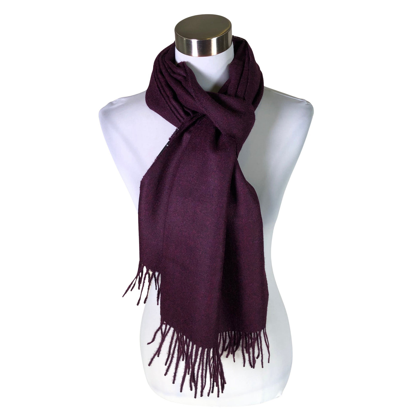 Unisex Alpa - Huivi, koko Maxi - Viininpunainen (2)