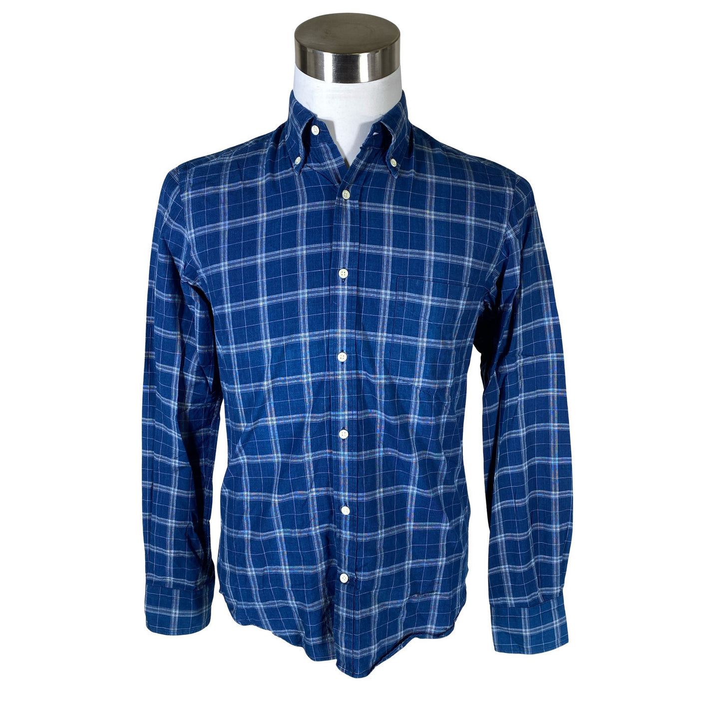 Miesten Gant - Kauluspaita, koko S - Sininen (1)