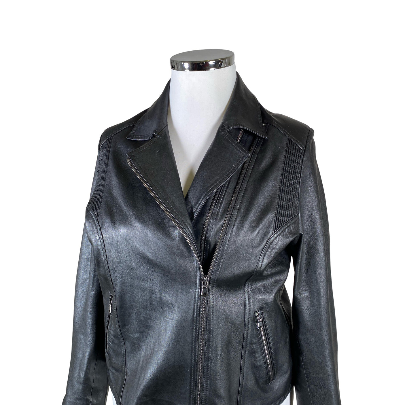 Unisex Bella Pelle - Nahkatakki, koko 44 - (3)