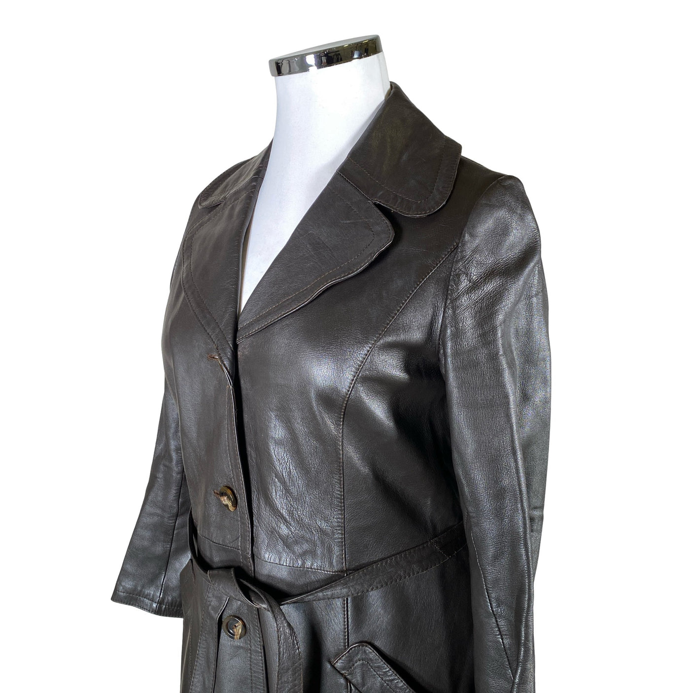Unisex Friitala - Nahkatakki, koko 42 - (2)