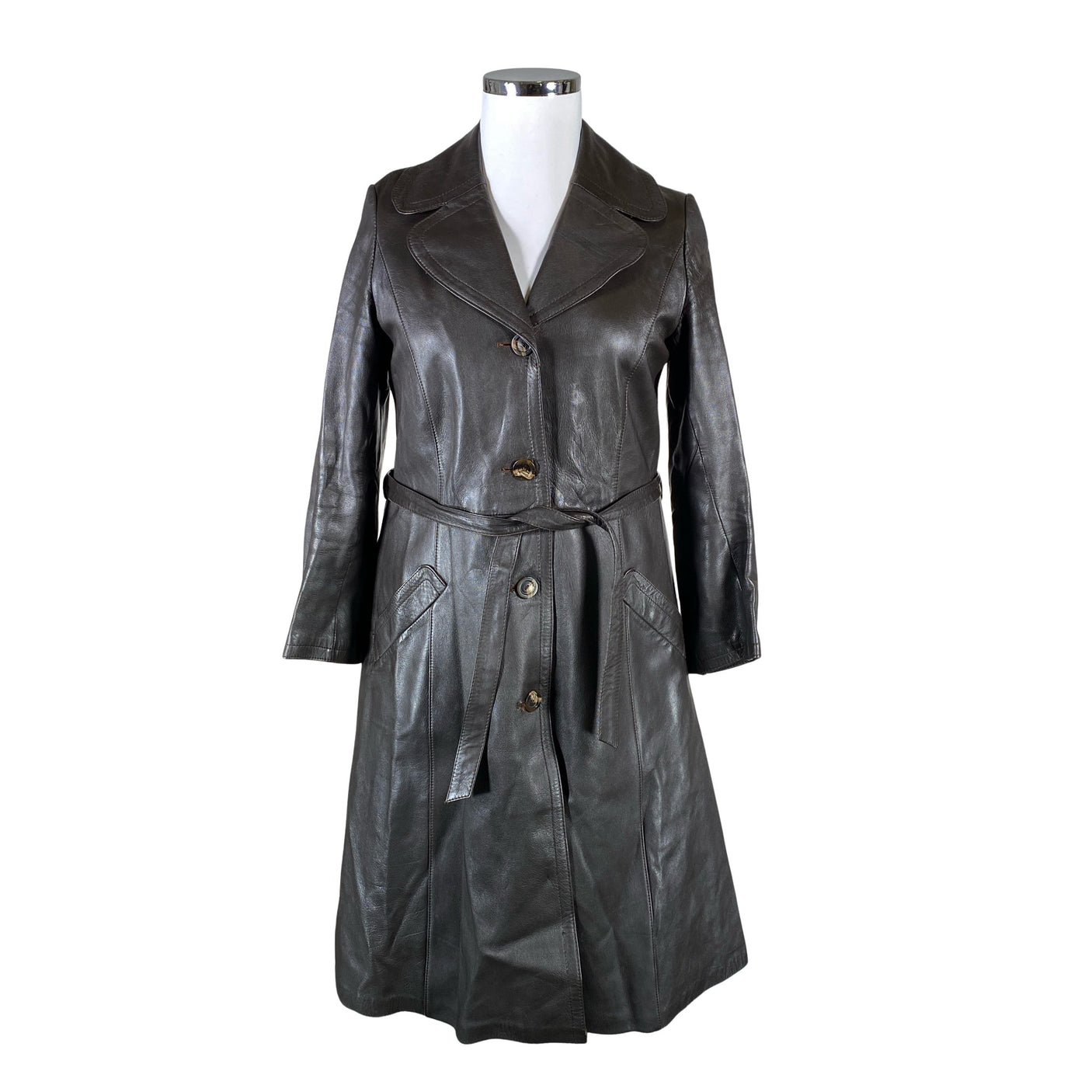 Unisex Friitala - Nahkatakki, koko 42 - (1)