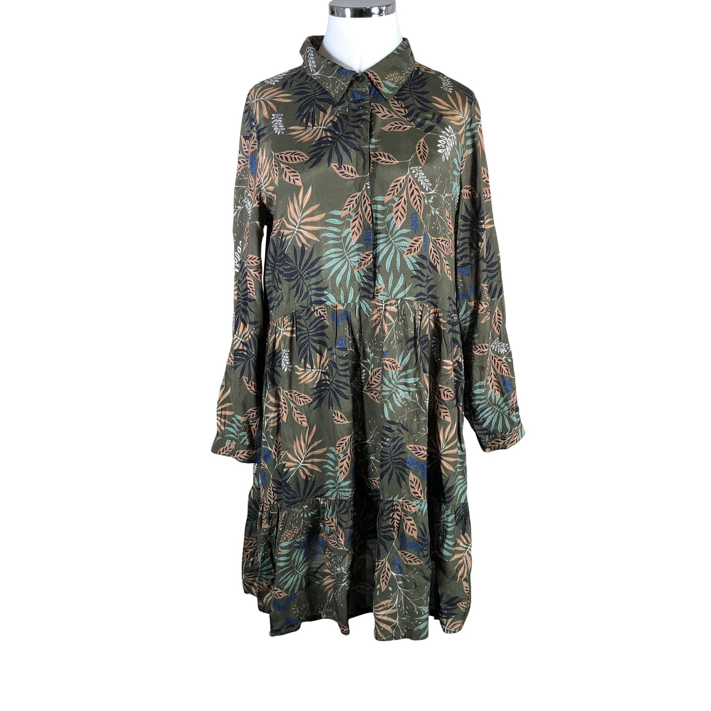 Unisex Kaffe - Sifonkimekko, koko 44 - (1)