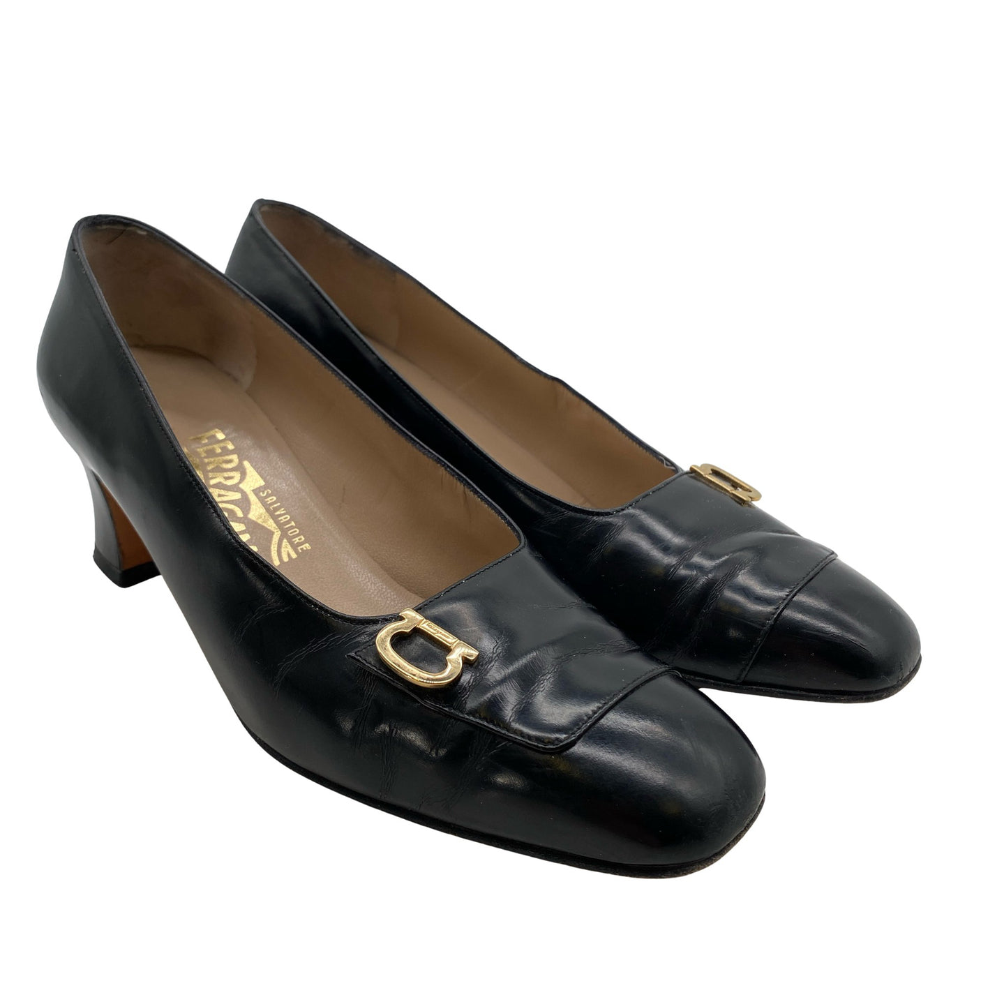 Unisex Salvatore Ferragamo - Korkokengät, koko 39 - (2)