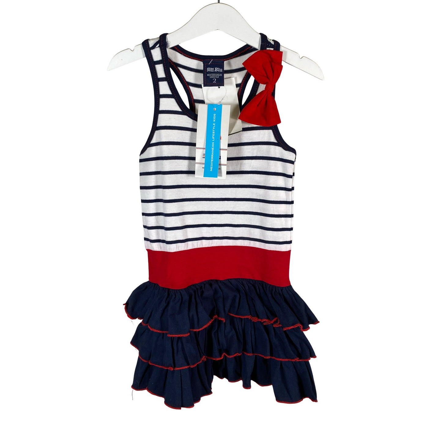 Unisex Blu - Trikoomekko, koko 104 - 110 - (1)