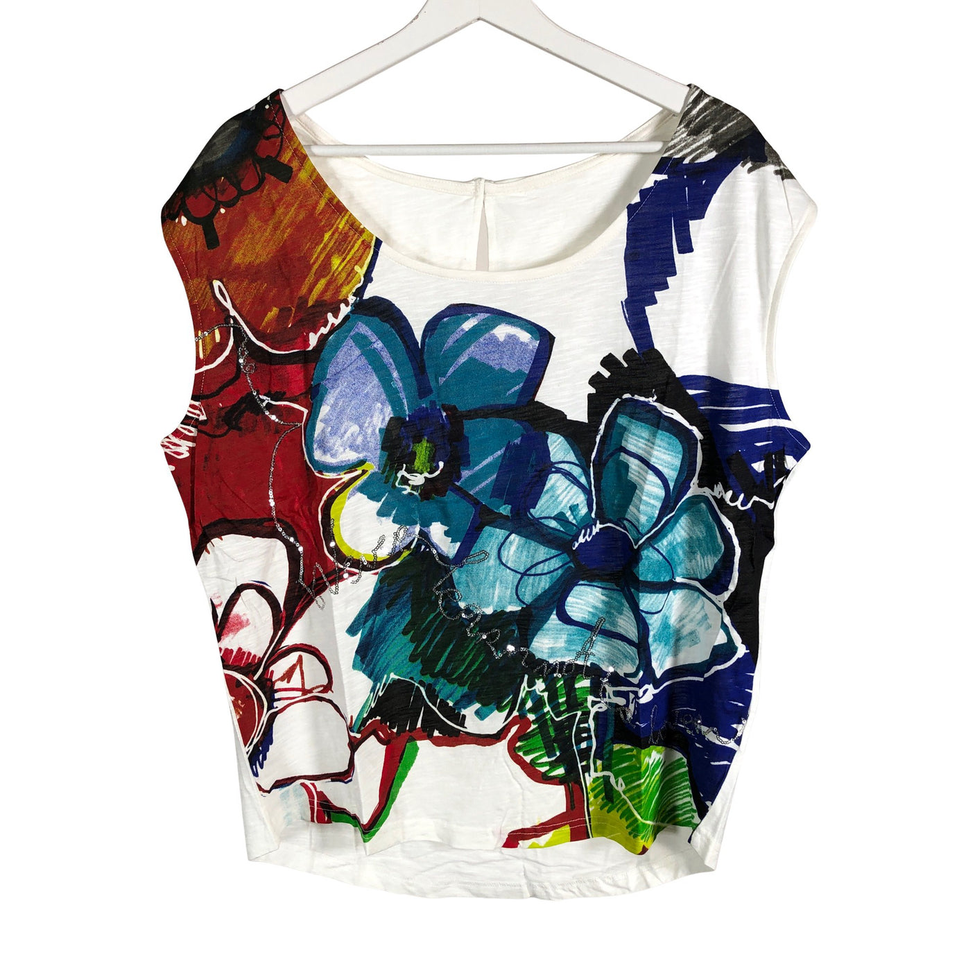 Unisex Desigual - Trikootoppi, koko 42 - (1)