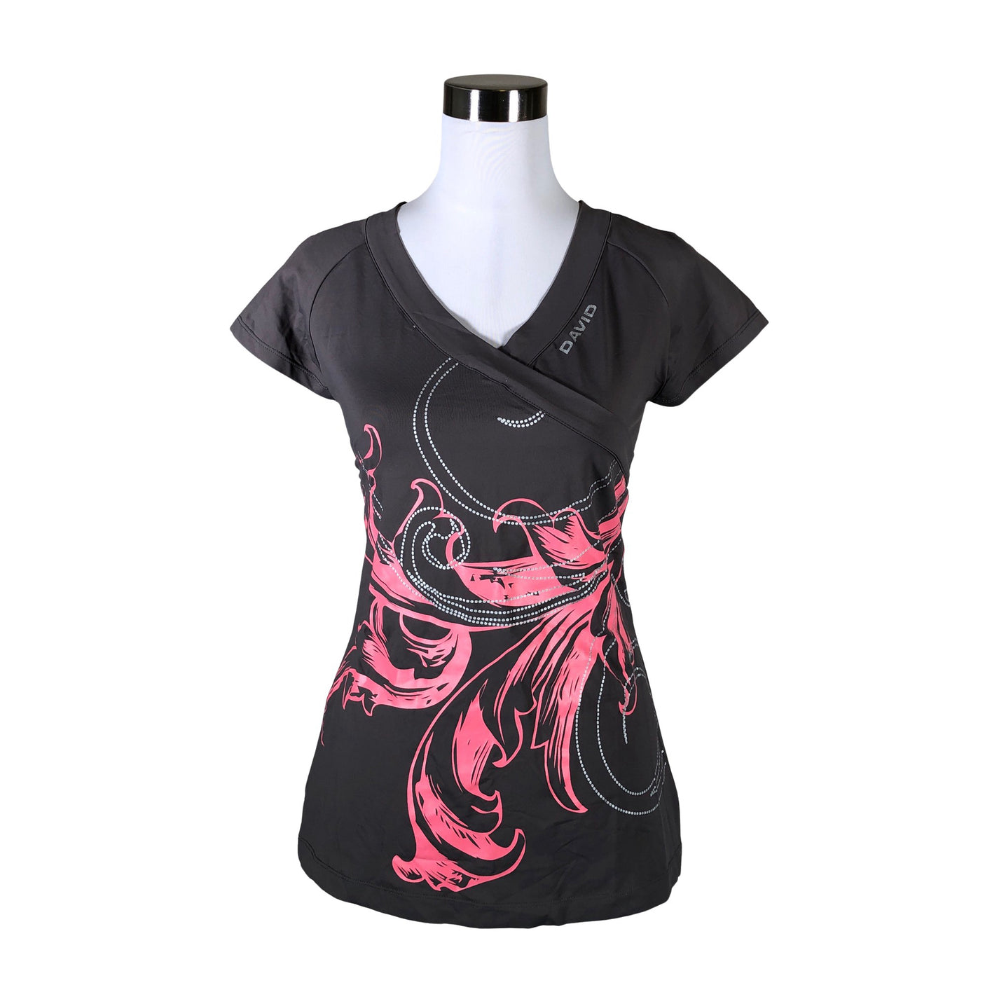 Unisex David - Urheilupaita, lyhyet hihat, koko 38 - (1)