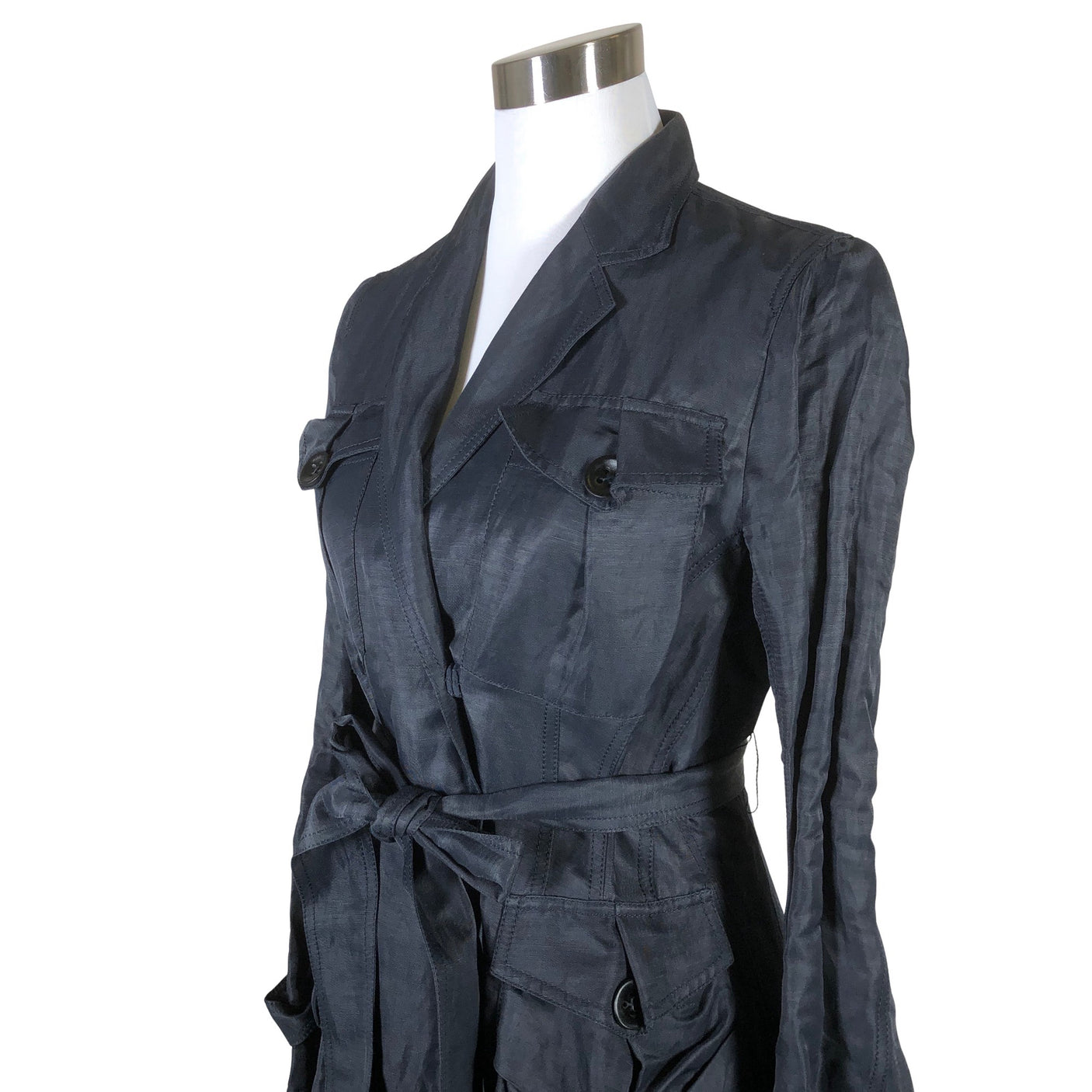 Unisex Donna Karan - Trenssitakki, koko 38 - (3)