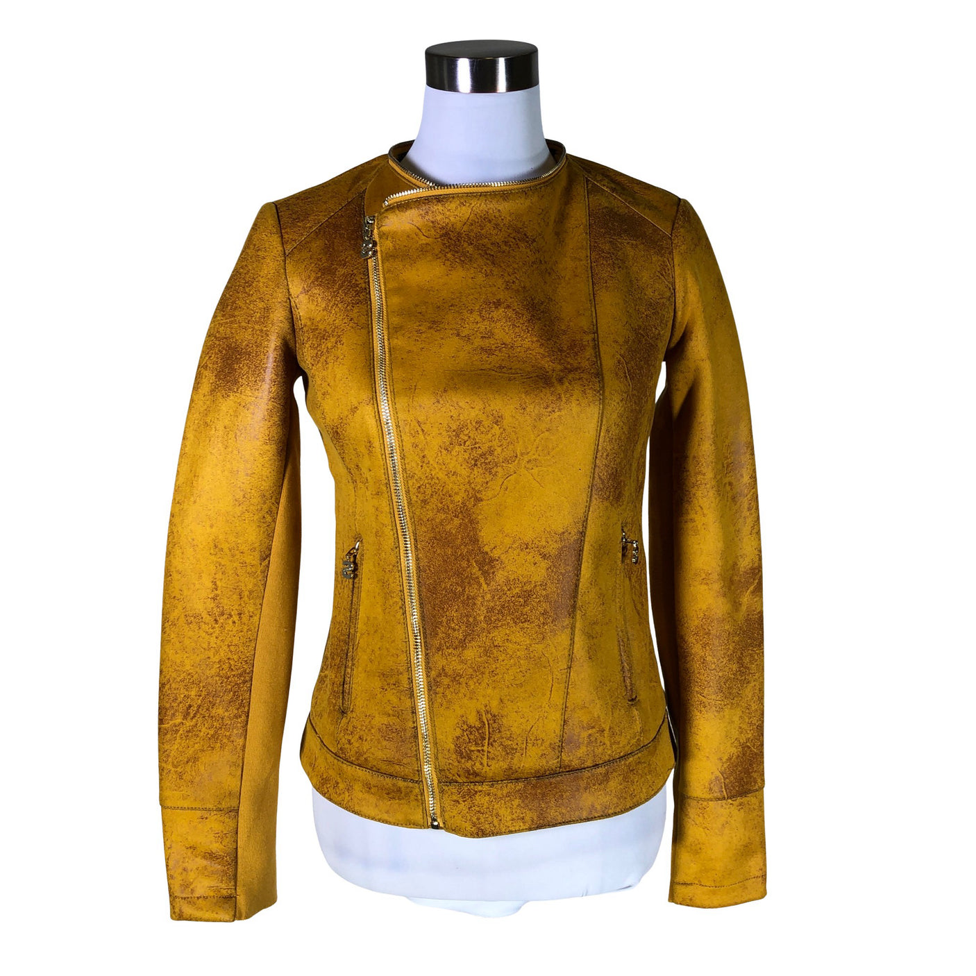 Unisex Desigual - Nahkatakki, koko 38 - (3)