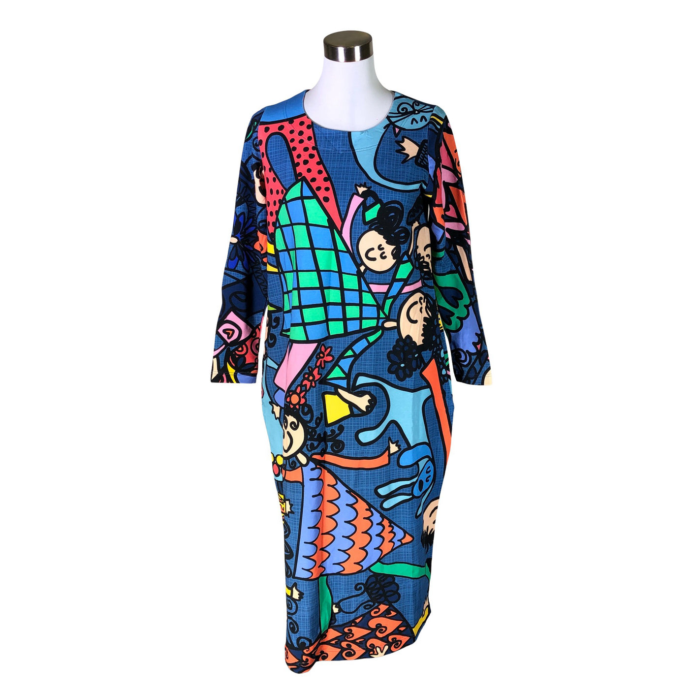 Unisex Virkkukoukkunen - Mekko, koko 36 - (1)