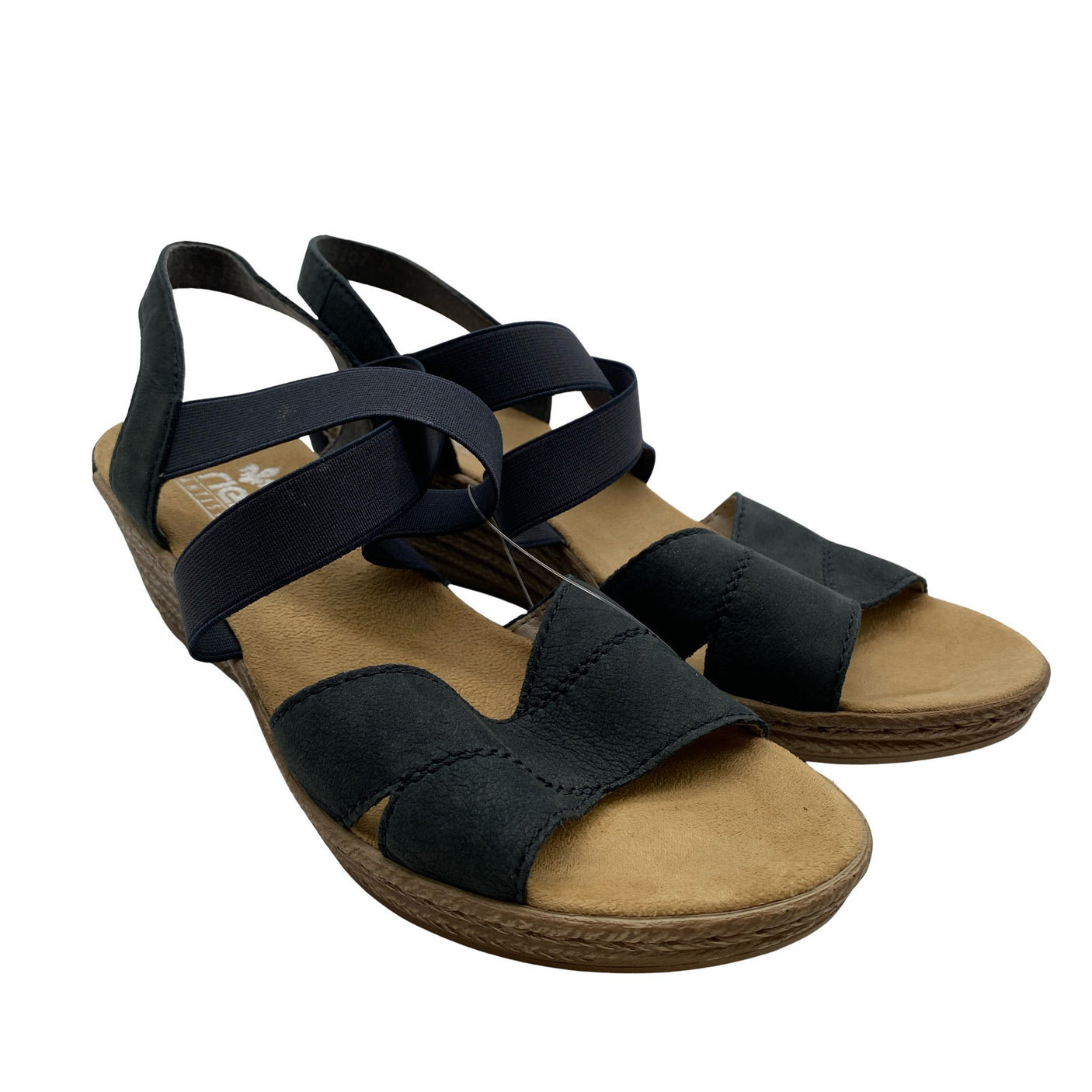 Unisex Rieker - Kiilakorkosandaalit, koko 38 - (2)