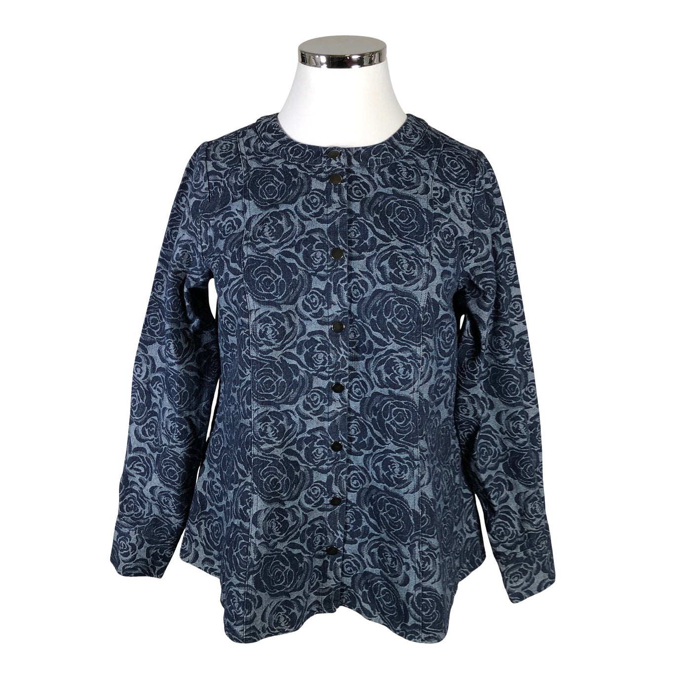 Unisex Zizzi - Farkkutakki, koko 44 - (1)