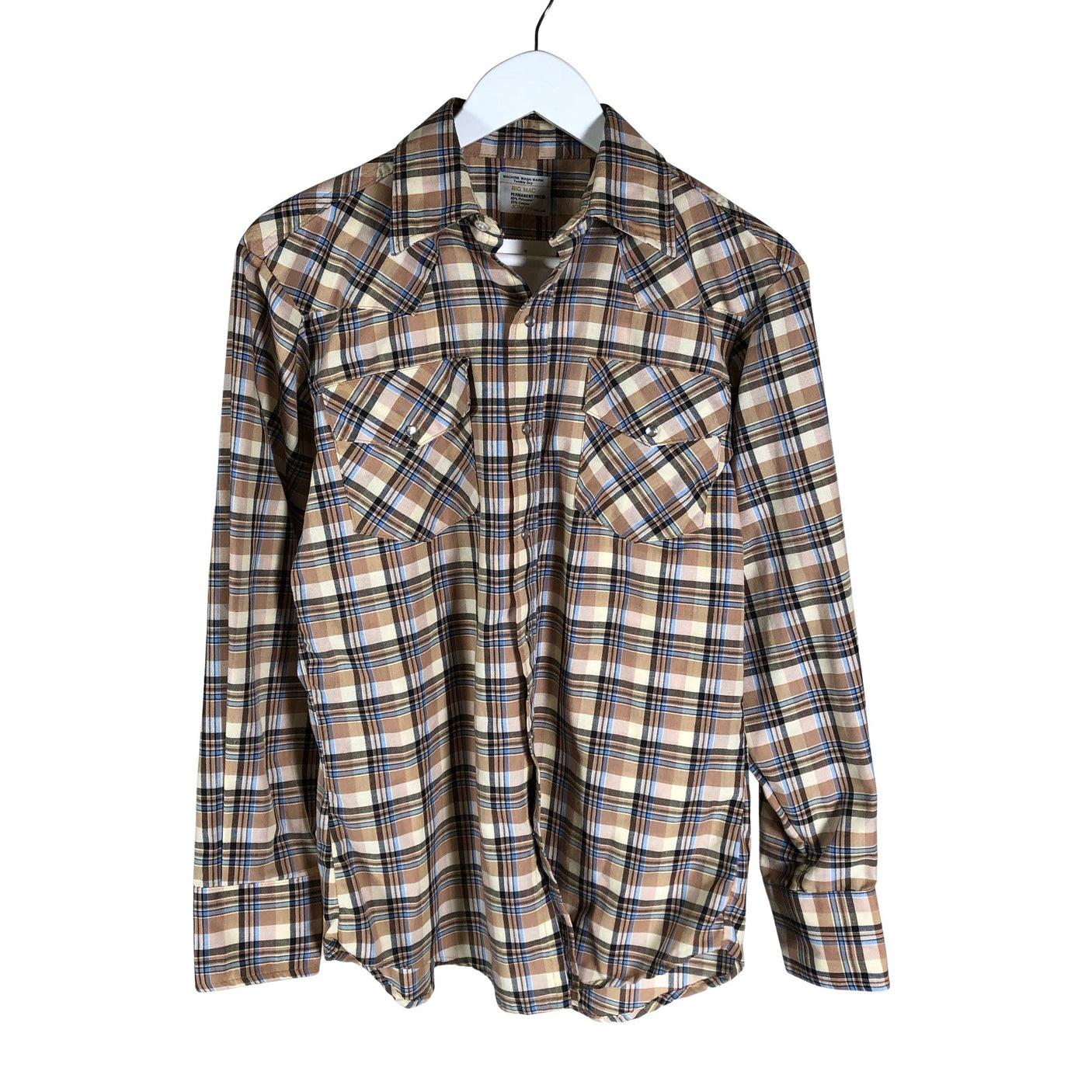 Miesten JC Penney - Kauluspaita, koko S - Ruskea (1)