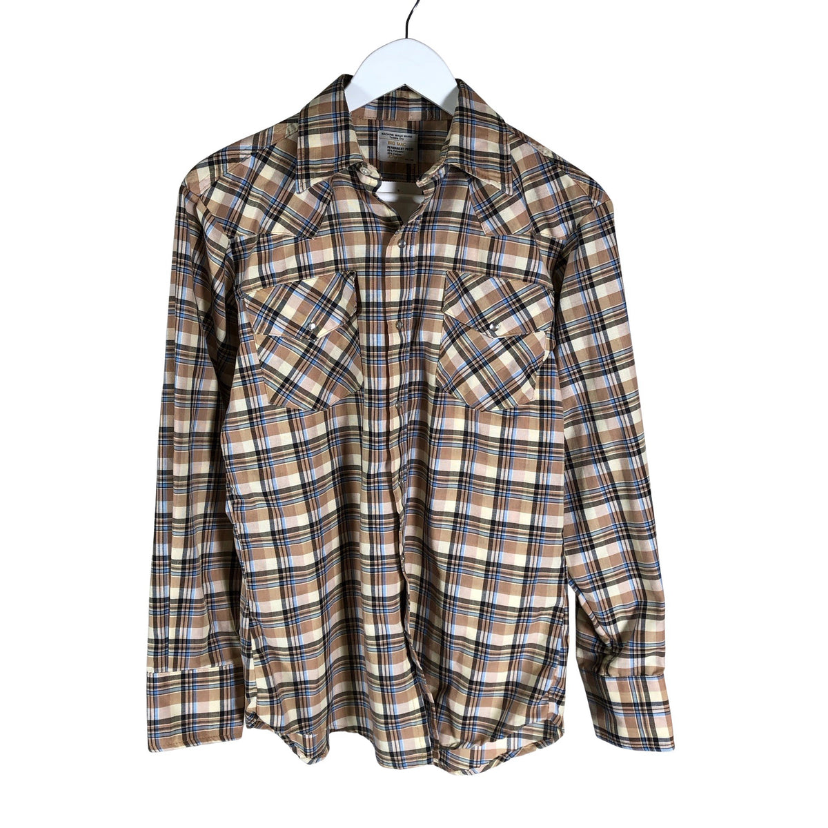 Miesten JC Penney - Kauluspaita, koko S - Ruskea (1)