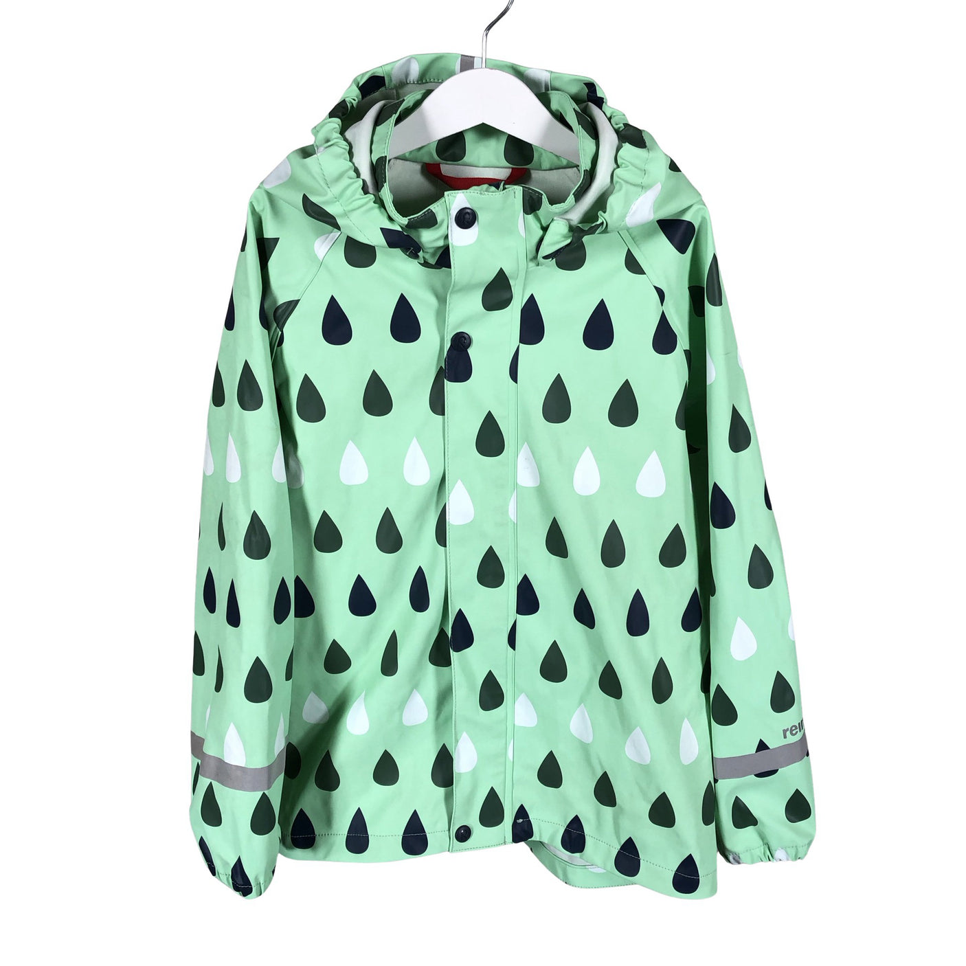 Unisex Reima - Sadetakki, koko 128 - 134 - Vihreä (1)