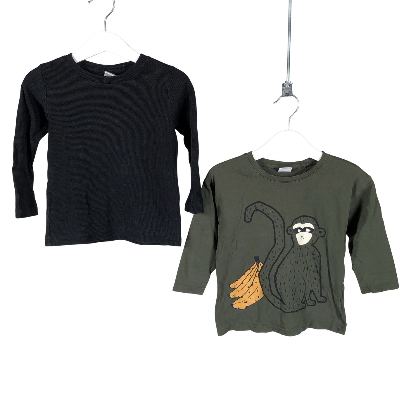 Unisex Lindex - Trikoopaita, koko 86 - 92 - Musta (1)