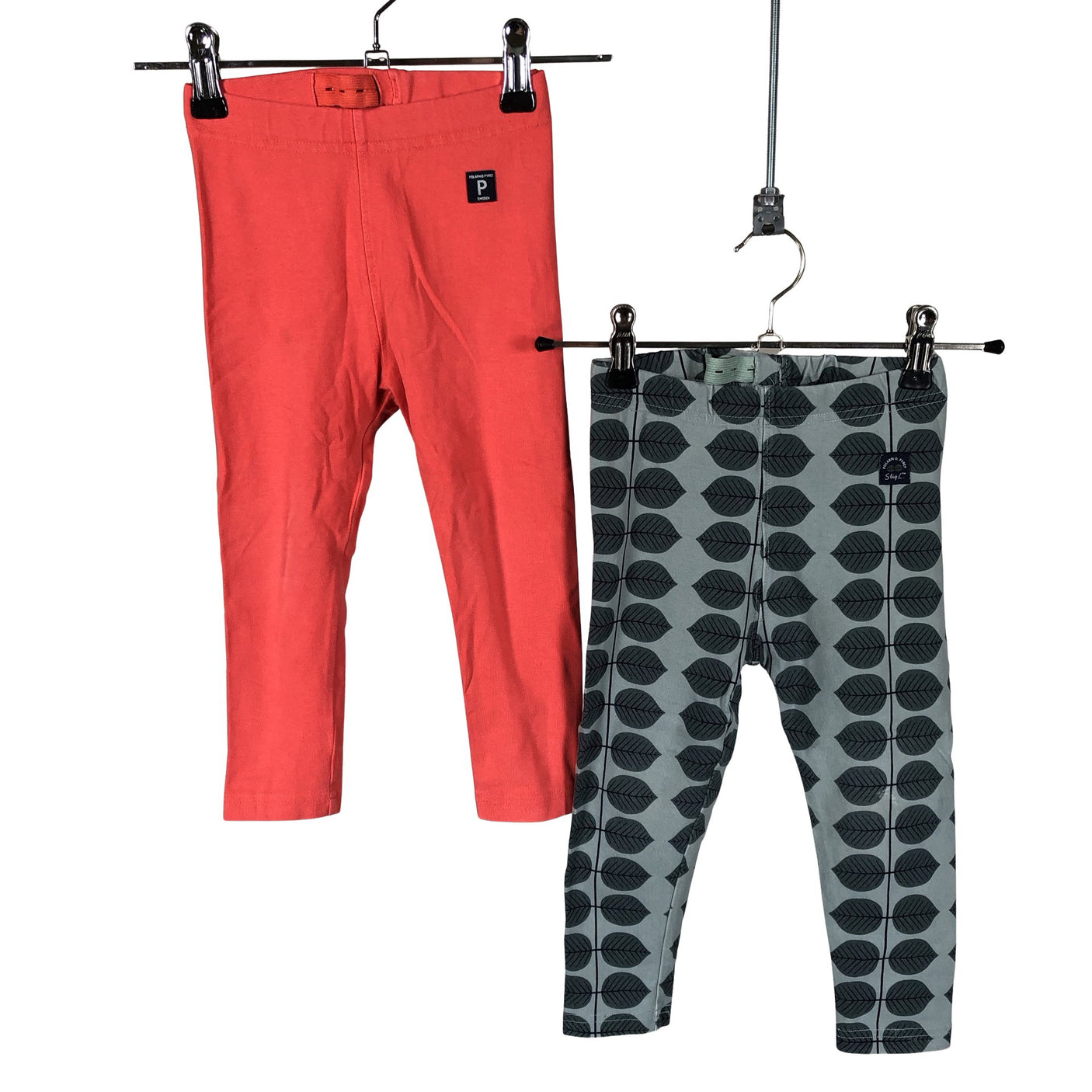 Unisex Polarn O. Pyret - Leggingsit, koko 86 - 92 - Punainen (1)