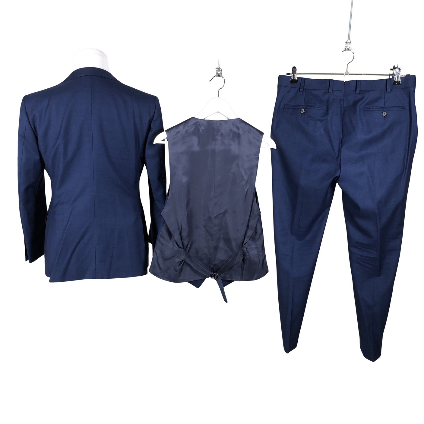 Miesten SuitSupply - Puku, koko L - Sininen (3)