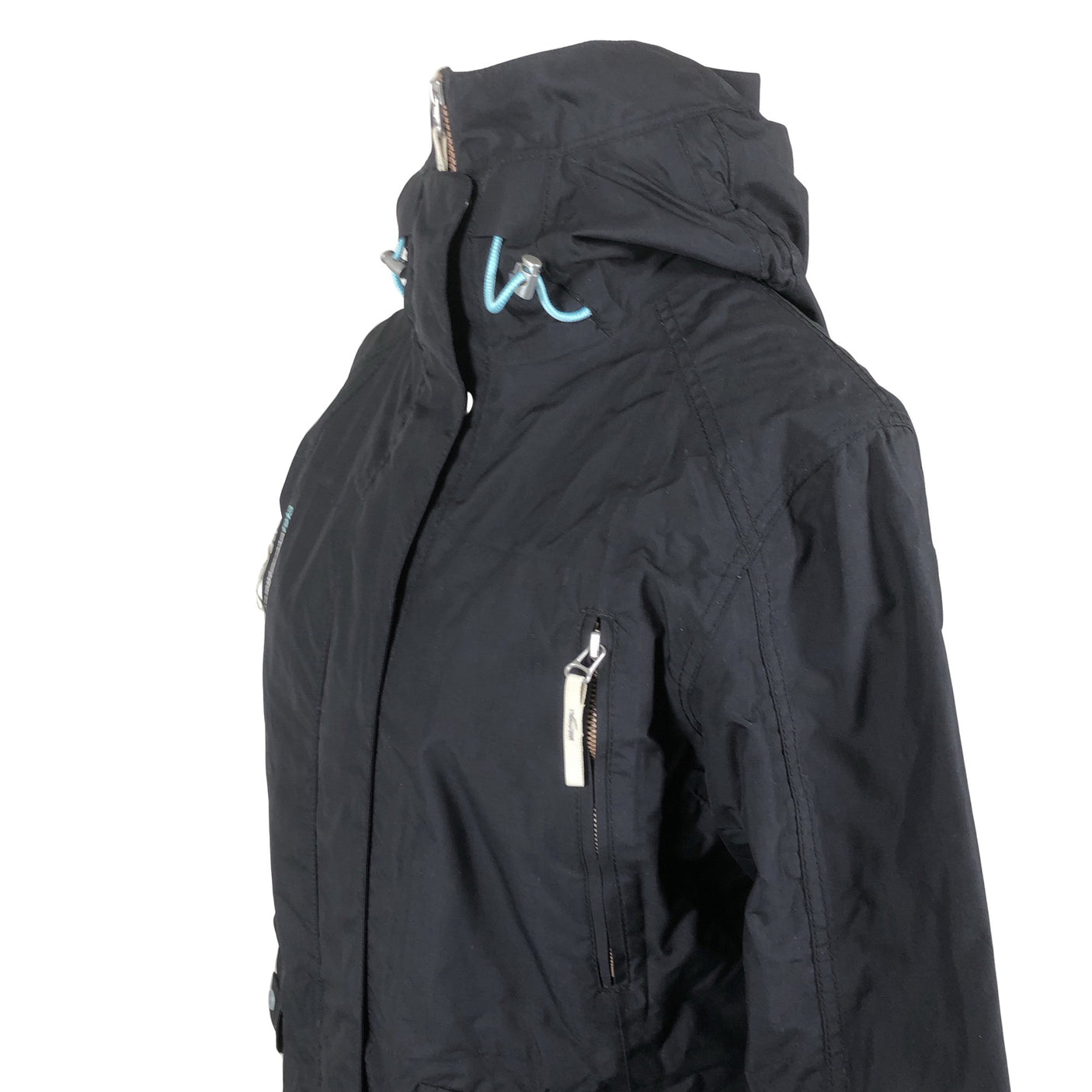 Naisten Didriksons - Ulkoilutakki, koko 44 - Sininen (2)